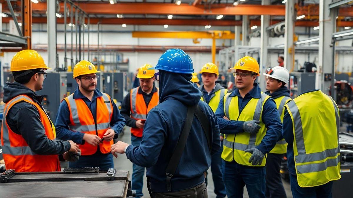 Aumento da Segurança no Trabalho Aumento da Segurança no Trabalho