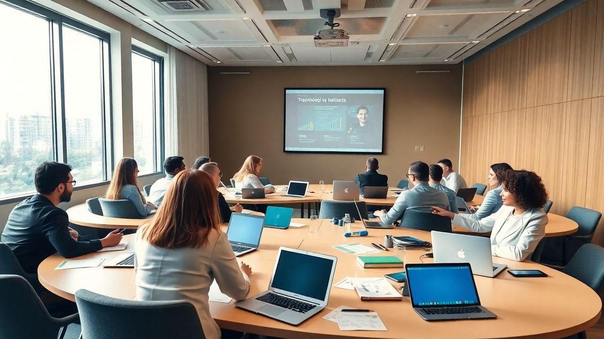Plataforma de Treinamento Corporativo para Sucesso