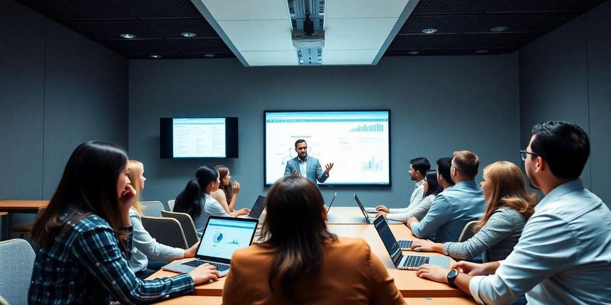 Plataforma de treinamento corporativo que engaja