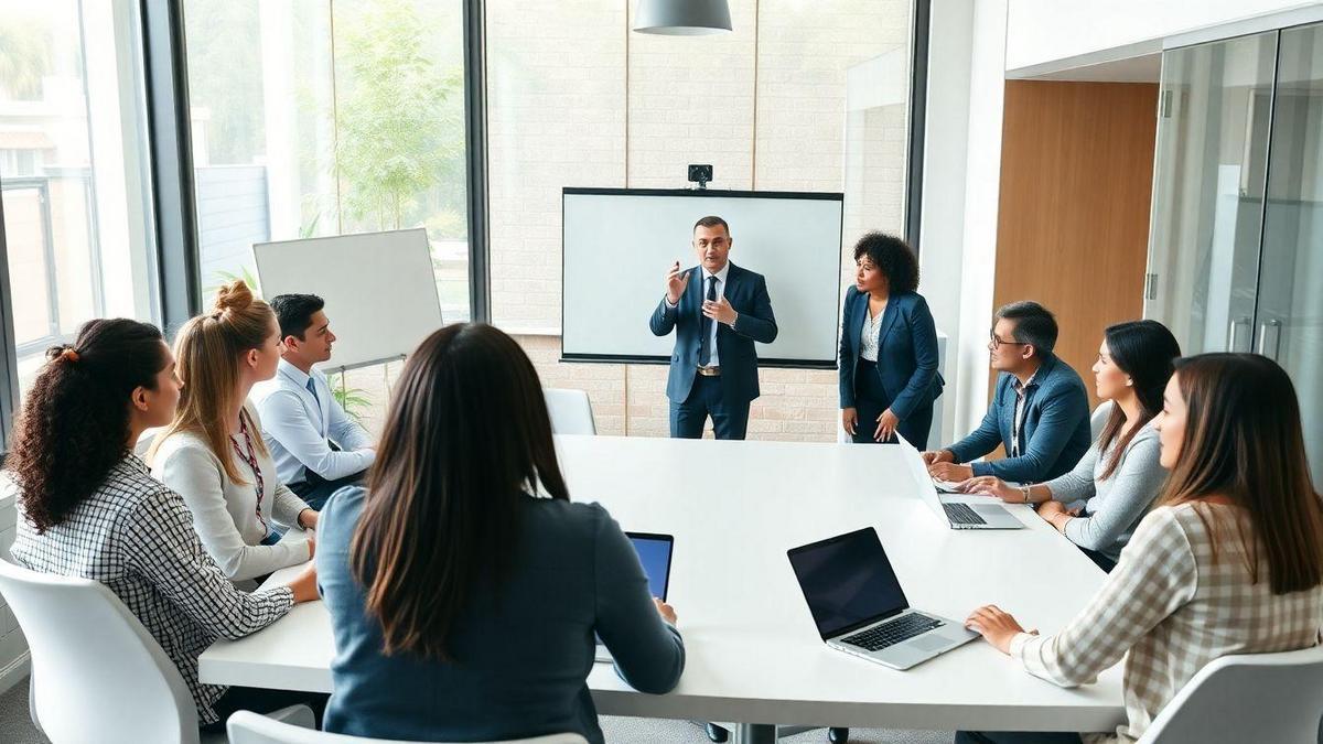 Uso de plataformas de treinamento corporativo eficazes
